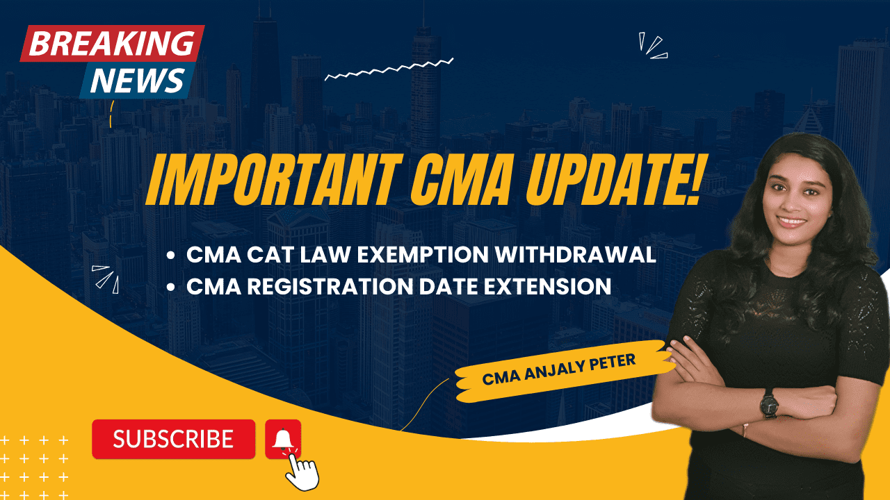 CAT Law Exemption Withdrawal & Registration Extension