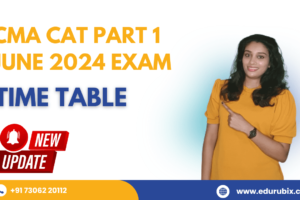 CMA CAT Examination Time Table